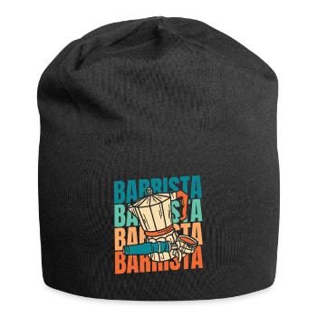 Barista Coffee - Jersey Beanie - black - Front