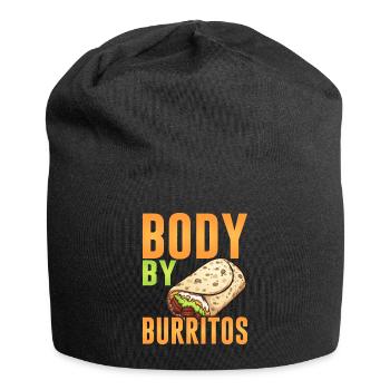 Burrito Gift - Jersey Beanie - black - Front
