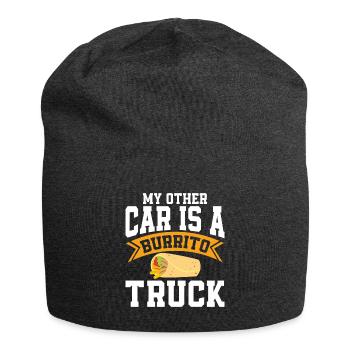 Burrito Gift - Jersey Beanie - charcoal grey - Front