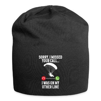 Paramotoring paramotoring - Jersey Beanie - black - Front