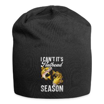 Catfish Angler Catfish Catfishing Catfish Fishing - Jersey Beanie - black - Front
