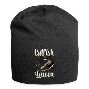 Catfish Angler Catfish Catfishing Catfish Fishing - Jersey Beanie - black - Front