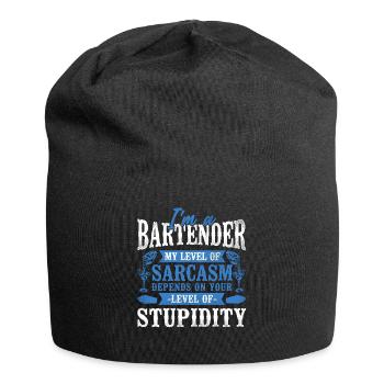 Bartender Mixologist I'm A - Jersey Beanie - black - Front