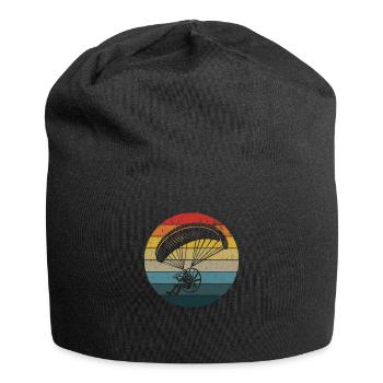 Paragliding Motor paragliding Flying Hang gliding - Jersey Beanie - black - Front