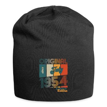 70e anniversaire Original juillet 1954 Né en 1954 - Bonnet en jersey - noir - Devant