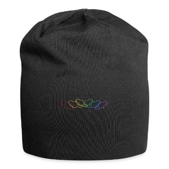 Biber LGBT Regenbogen Castor Canadensis Nord - Jersey-Beanie - Schwarz - Vorne