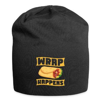 Burrito Gift - Jersey Beanie - black - Front