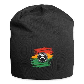 Coqui Frosch Symbol Taino Boricua Puerto - Jersey-Beanie - Schwarz - Vorne