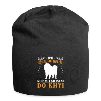 Talk only to Do Khyi Tibetan Mastiff Tibetan Mastiff - Jersey Beanie - black - Front