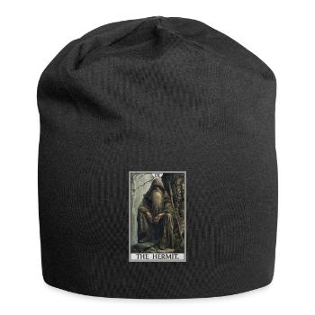Cartes de tarot Carte de tarot L’Ermite L’Ermite - Bonnet en jersey - noir - Devant
