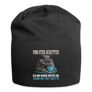 British Shorthair PRIVATE SHADE Funny - Jersey Beanie - black - Front