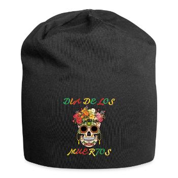 Dia Los Muertos Halloween-Party - Jersey-Beanie - Schwarz - Vorne