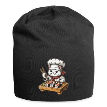 Sushi - Jersey-Beanie - Schwarz - Vorne