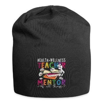 Health Educator Health + Wellness Epidemiology - Jersey Beanie - black - Front