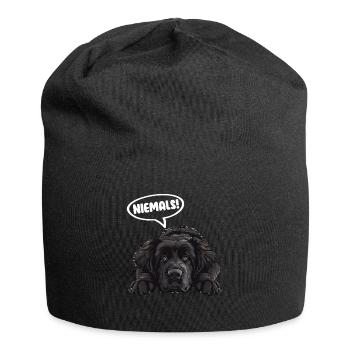 Newfoundland Funny NEVER! Newfie Stur - Jersey Beanie - black - Front
