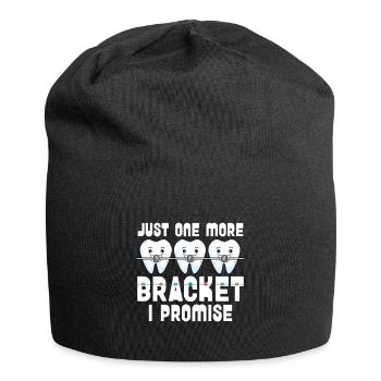 Braces orthodontist - Jersey Beanie - black - Front