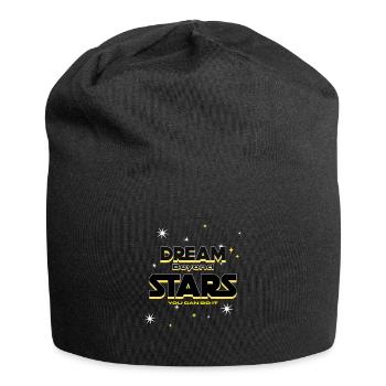 Dream beyond Stars - Jersey Beanie - black - Front