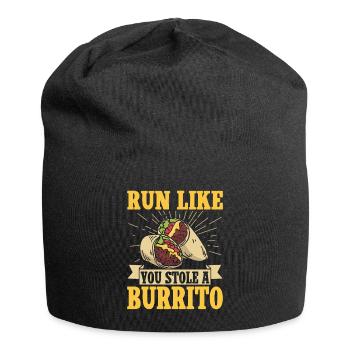 Burrito Gift - Jersey Beanie - black - Front