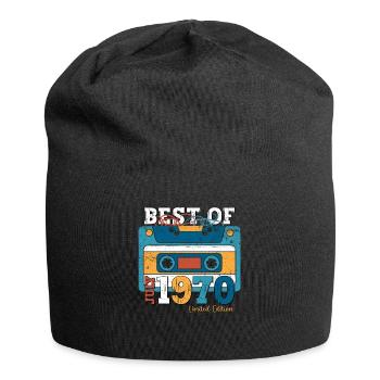 55. Geburtstag Kassette Juli 1970 Jahrgang 1970 - Jersey-Beanie - Schwarz - Vorne