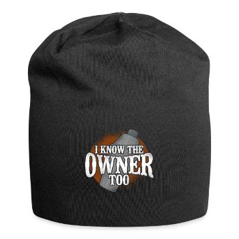 Barman Mixologue Je connais le - Bonnet en jersey - noir - Devant