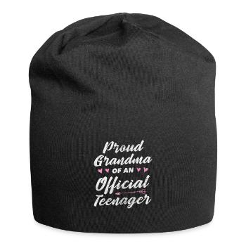 Teenager - Jersey-Beanie - Schwarz - Vorne