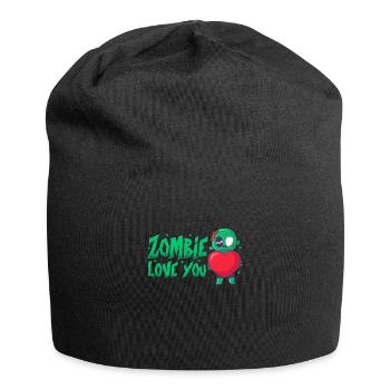 Zombie Zombie-Jäger Zombieapokalypse Geschenk - Jersey-Beanie - Schwarz - Vorne