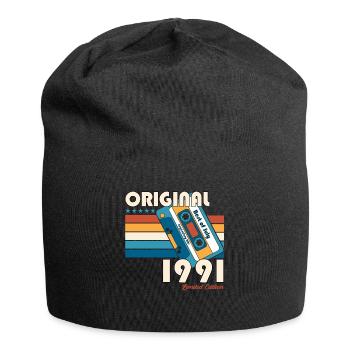 33. Geburtstag Kassette Juli 1991 Jahrgang 1991 - Jersey-Beanie - Schwarz - Vorne