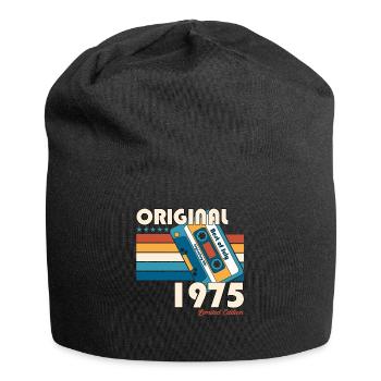 50. Geburtstag Kassette Juli 1975 Jahrgang 1975 - Jersey-Beanie - Schwarz - Vorne
