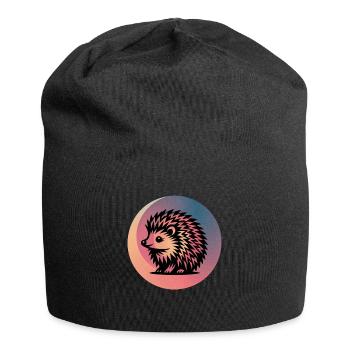 Hérisson - Bonnet en jersey - noir - Devant