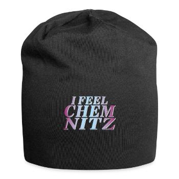 JE ME SENS CHEMNITZ - Bonnet en jersey - noir - Devant