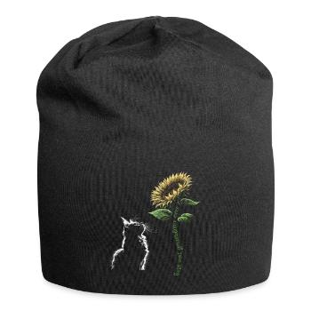 Meilleure grand-mère de chat de tous les temps - Bonnet en jersey - noir - Devant