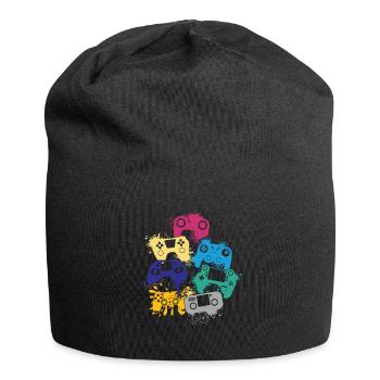 Gaming-legende Ich Habe Mein Spiel Unterbrochen, - Jersey-Beanie - Schwarz - Vorne