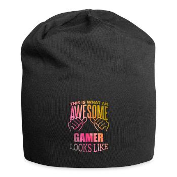 Gamer Gamer Gamer - Jersey Beanie - black - Front