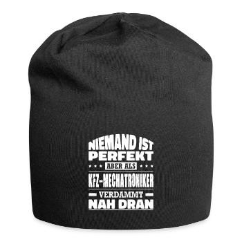 Niemand Ist Perfekt KFZ-Mechatroniker Kfzler - Jersey-Beanie - Schwarz - Vorne