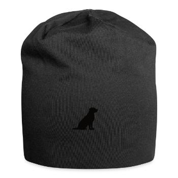 i love dogs - Jersey-Beanie - Schwarz - Vorne