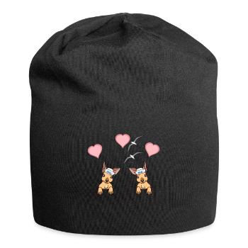 Marins Kangoru Marins Marins Ahoy Enfant - Bonnet en jersey - noir - Devant