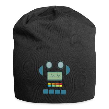 Costume de robot Technologie de la robotique - Bonnet en jersey - noir - Devant