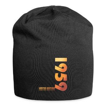 65th Birthday, Born 1959 ORIGINAL 1959 - Jersey Beanie - black - Front