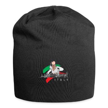 Italien Italie Italien - Bonnet en jersey - noir - Devant