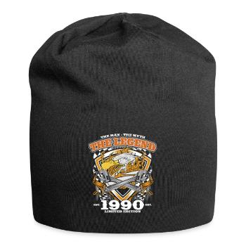 35th Birthday Original Vintage 1990's Artisan - Jersey Beanie - black - Front