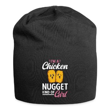 Chicken Nugget Lover Chicken Nuggets - Jersey Beanie - black - Front
