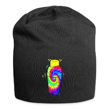 Barman Mixologue Tie Dye - Bonnet en jersey - noir - Devant
