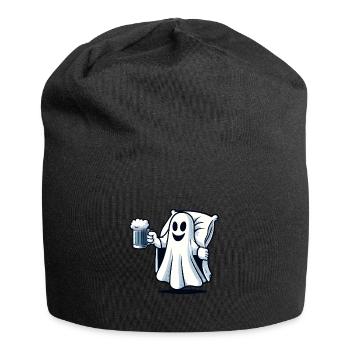 Boire Ghost Beer Lover Halloween Party - Bonnet en jersey - noir - Devant
