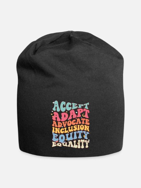 Autisme - Bonnet en jersey - noir