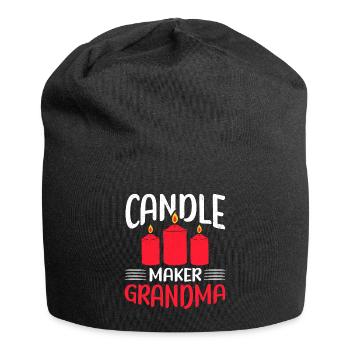 Candles Candle Maker Candle Maker Gift - Jersey Beanie - black - Front