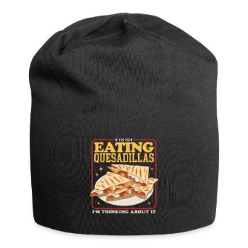 Quesadilla Tortillas Quesadillas Gift - Jersey Beanie - black - Front