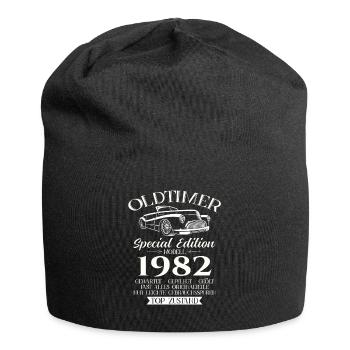 Oldtimer 1982 Jahrgang 1982 42. Geburtstag 1982 - Jersey-Beanie - Schwarz - Vorne