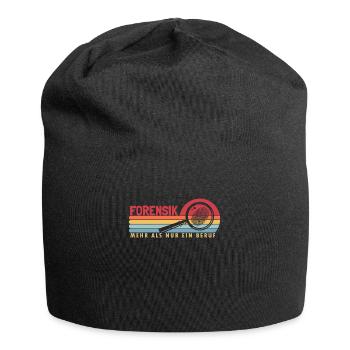 Forensik mehr als ein Beruf Science Forensic - Jersey Beanie - black - Front