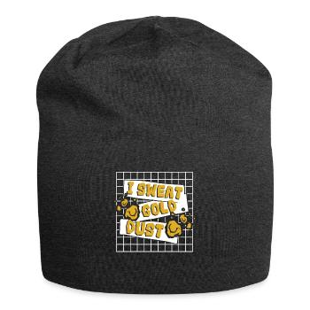 I Sweat Gold Staub Schürfen Seife Mining Gold - Jersey-Beanie - Anthrazit - Vorne