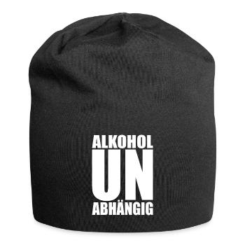 Alcohol-Free Sober Straight Edge Alcohol-Free - Jersey Beanie - black - Front